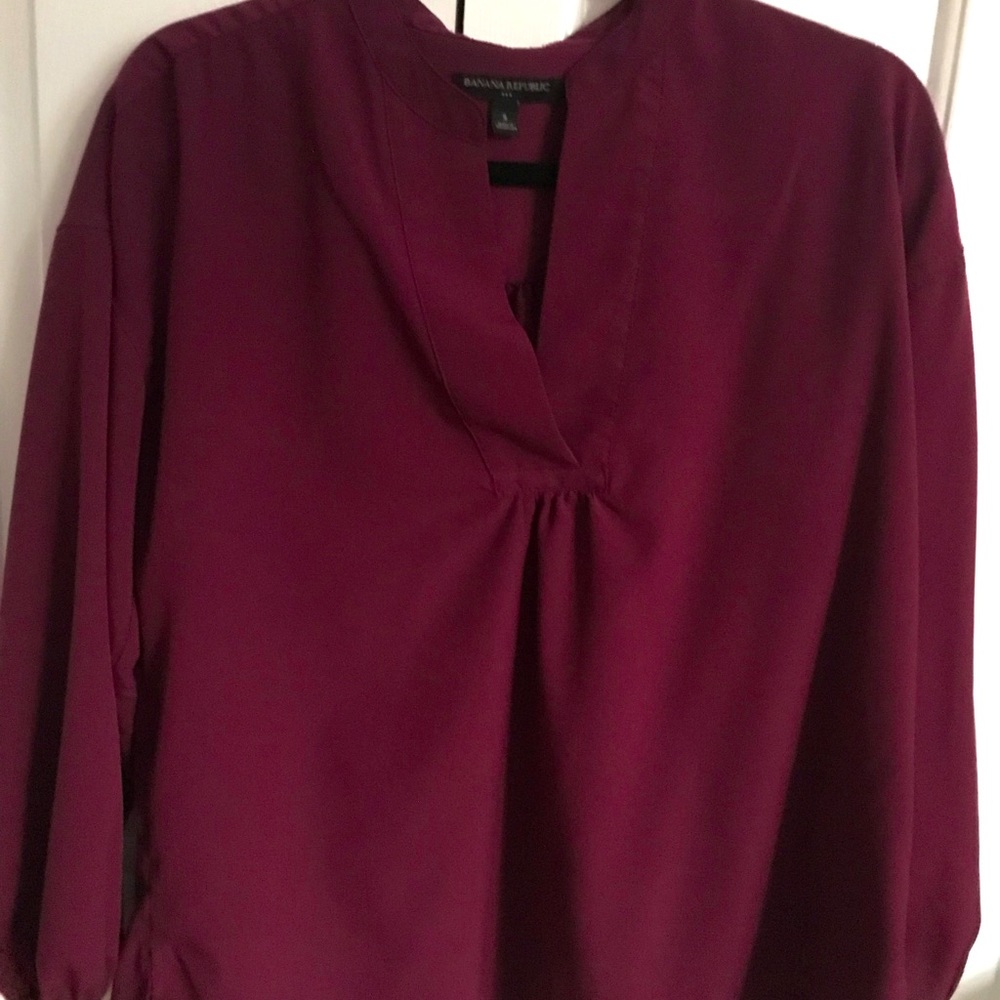 Banana Republic popover blouse